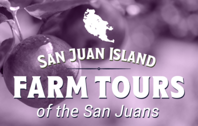 San Juan Island Farm Tours of the San Juans logo.